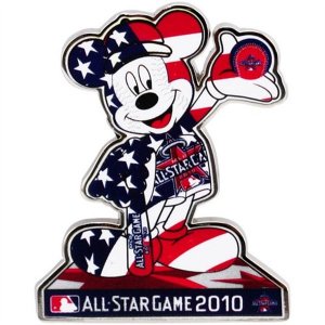 2010 MLB All-Star Game American Flag Statue Disney Collectible Trading Pin