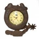 Horseshoe Spur Clock