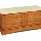 Oak Cedar Chest with Pad