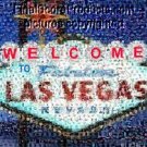 Amazing Las Vegas sign POKER and MONEY Montage limited signed coa 1-25
