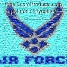 Amazing Air Force military jets Montage limited signed coa 1-25