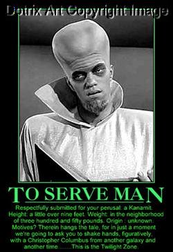 twilight zone to serve man