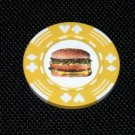 Big Mac Cheeseburger Vegas Casino Poker Chip limited