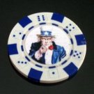 Uncle Sam I WANT YOU Las Vegas Casino Poker Chip