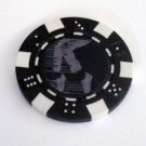 Michael Jackson MOONWALK Las Vegas Casino Poker Chip