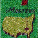 Amazing The Masters colored Golf Balls mosaic print