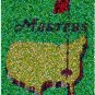 Amazing The Masters colored Golf Balls mosaic print
