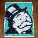 Amazing RARE Rich Uncle Pennybags face Monopoly Montage