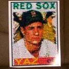 Boston Red Sox CARL YASTRZEMSKI rookie card Montage YAZ