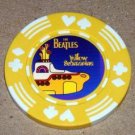 The Beatles YELLOW SUBMARINE Vegas Casino Poker Chip