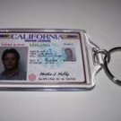 Back To The Future prop Marty drivers license Keychain