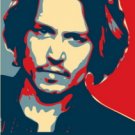 Johnny Depp 19X13 Obama style poster Limited Edition