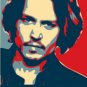 Johnny Depp 19X13 Obama style poster Limited Edition