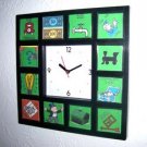 RARE Monopoly Board Clock with 12 pictures