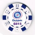 ABC LOST TV Show Oceanic Airlines $815 Poker Chip prop