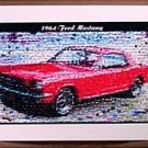 AMAZING 1964 FORD Mustang Montage original Art 1 of 25