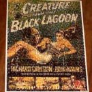 The Creature from the Black Lagoon Movie Poster montage