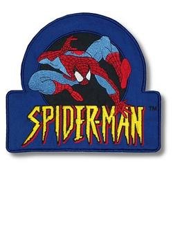 NEW Spiderman Embroidered Logo Jumbo Patch Spider-Man