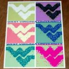 West Virginia University Mountaineers WVU pop art