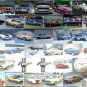 AMAZING Ford Mustang 1964-2007 Montage art logo #ered