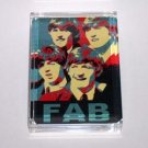 The Beatles Fab Four Acrylic Executive Desk Paperweight