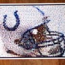 Amazing Indianapolis Colts helmet Montage. 1 of only 25