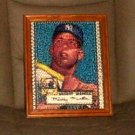 Amazing Topps Mickey Mantle Yankees rookie card Montage