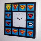 History of Superman S wall or table clock vintage - now