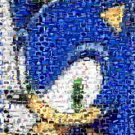Amazing Sonic the Hedgehog Video Game Montage art print