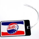 Cool Vintage Pepsi Cola Cap ad Luggage or Book Bag Tag