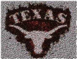 Texas Longhorns Best Bar Game Dorm Room Sign framed COA