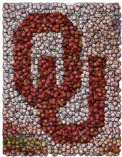 Oklahoma Sooners Bar Game Dorm Room Sign EVER framed