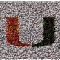 Miami Hurricanes Best Bar Game Dorm Room Sign framed