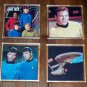 Star Trek acrylic & canvas coaster set Limited Edition