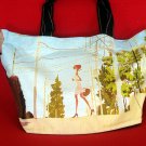 *Sexy Lady Strolling* Art Gym/shoulder/beach shopping tote bag