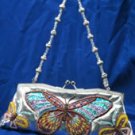 Ladies Evening Hand bag - Bead & Sequin Butterfly Handbag