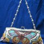 Ladies Evening Hand bag - Bead & Sequin Butterfly Handbag