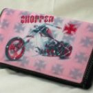 Ladies Wallet with Motorcycle Design