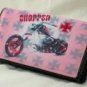 Ladies Wallet with Motorcycle Design