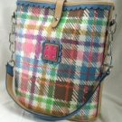 Square Shaped Handbags with Trendy Plaid Design