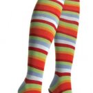Rainbow Stripe Knee Highs Socks