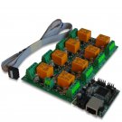 Web SNMP controlled 8 Relay Board v2, 24V