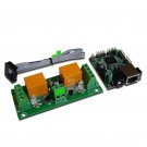 Web SNMP controlled 2 Relay Board 12V