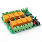 1-Wire, 8 Channel Relay Module Board based on Dallas DS2408 chipset - 12V