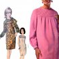 Vintage 60s Designer Fashion Simplicity 6778 Slim dress with Smocked Yoke Size 14