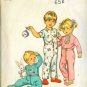 Simplicity #5051 Toddler's Pajamas & Transfer Pattern Size 2