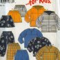 New Look for Kids 6583 EASY Hooded Jacket, Top, Pants or skirt Size 4-9 UNCUT