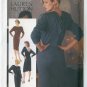 Vintage 80s Simplicity 6701 Lauren Hutton Collection SEXY Low V Back Dress Size 14 UNCUT