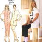 Simplicity 8919 Christie Brinkley Collection Dress,Top, Slim pants or skirt Size 10-14 UNCUT