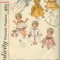 Vtg 60s Simplicity 4727 BETSY WETSY, CARRIE CRIES, SWEETIE PIE, TINY TEARS Doll Clothes Pattern